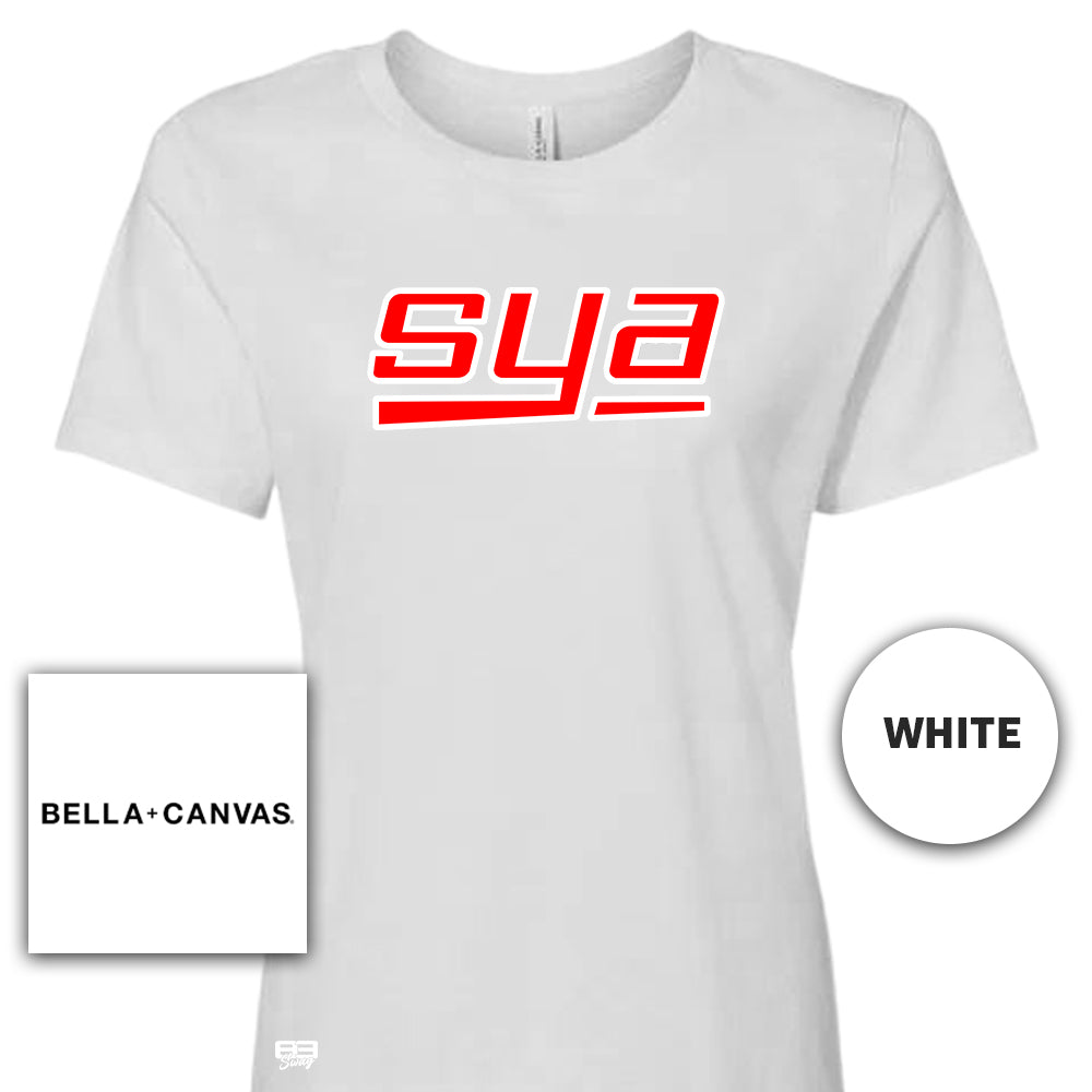 Bella + Canvas B6400 Women's Relaxed Jersey Short-Sleeve T-Shirt - SYA V2