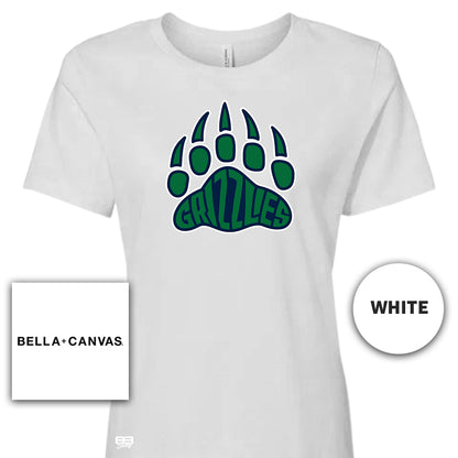 Bella + Canvas B6400 Women's Relaxed Jersey Short-Sleeve T-Shirt - Creekview Grizzlies V2