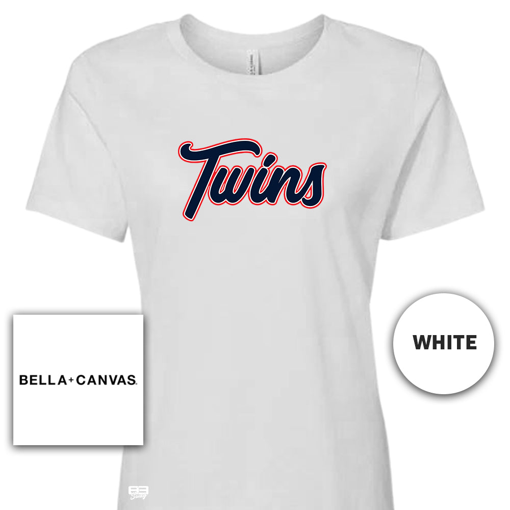 Bella + Canvas B6400 Women's Relaxed Jersey Short-Sleeve T-Shirt - Town N Country Baseball V3