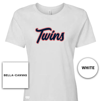 Bella + Canvas B6400 Women's Relaxed Jersey Short-Sleeve T-Shirt - Town N Country Baseball V3