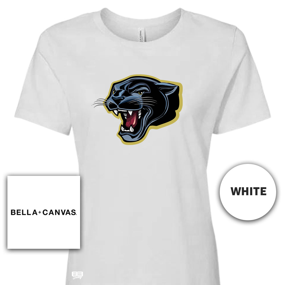 Bella + Canvas B6400 Women's Relaxed Jersey Short-Sleeve T-Shirt - Parkway High School Panthers