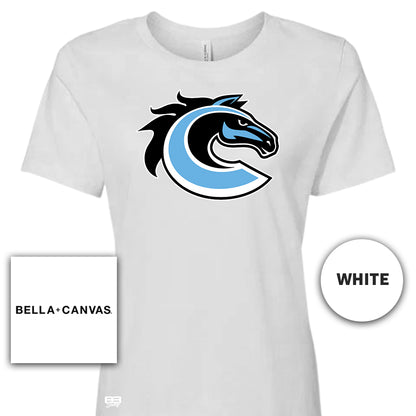 Bella + Canvas B6400 Women's Relaxed Jersey Short-Sleeve T-Shirt - Colts Baseball