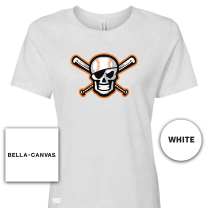 Bella + Canvas B6400 Women's Relaxed Jersey Short-Sleeve T-Shirt - Hoover Hooligans Baseball