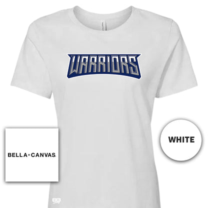 Bella + Canvas B6400 Women's Relaxed Jersey Short-Sleeve T-Shirt - Tampa Warriors Baseball V2