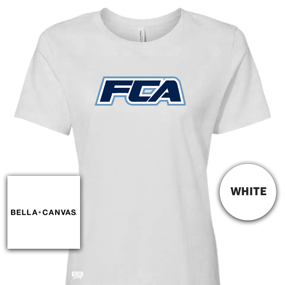 Bella + Canvas B6400 Women's Relaxed Jersey Short-Sleeve T-Shirt - FCA BASEBALL