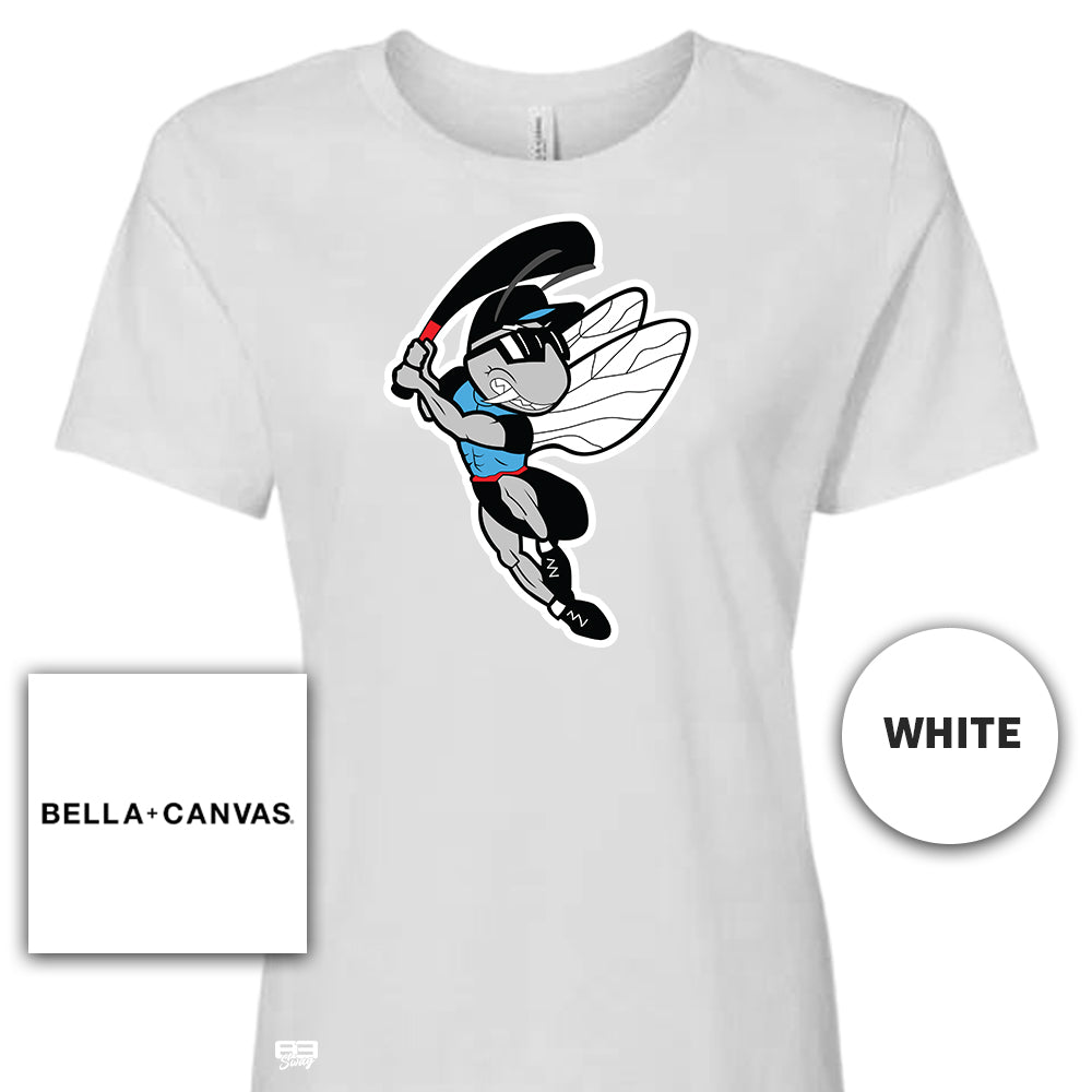 Bella + Canvas B6400 Women's Relaxed Jersey Short-Sleeve T-Shirt - NBC Gnats Baseball