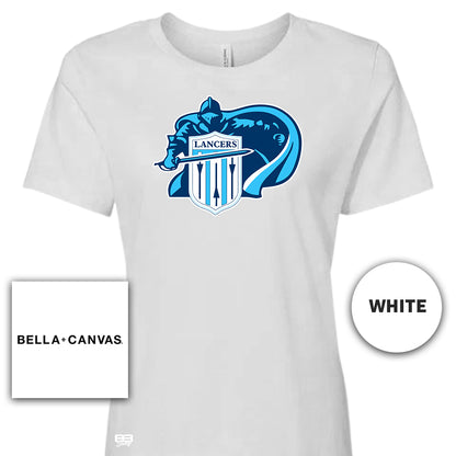 Bella + Canvas B6400 Women's Relaxed Jersey Short-Sleeve T-Shirt - Belleville East Lancers