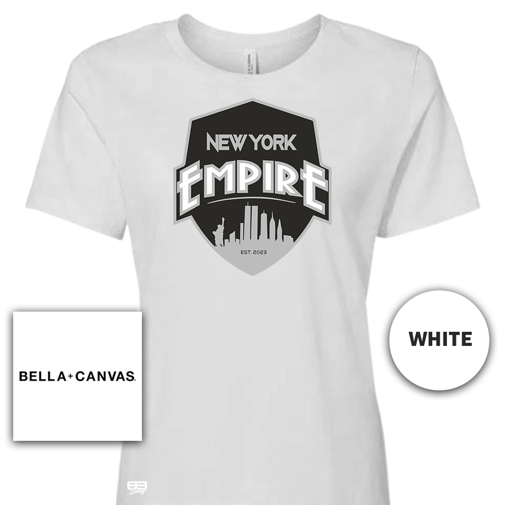 Bella + Canvas B6400 Women's Relaxed Jersey Short-Sleeve T-Shirt - New York Empire Softball