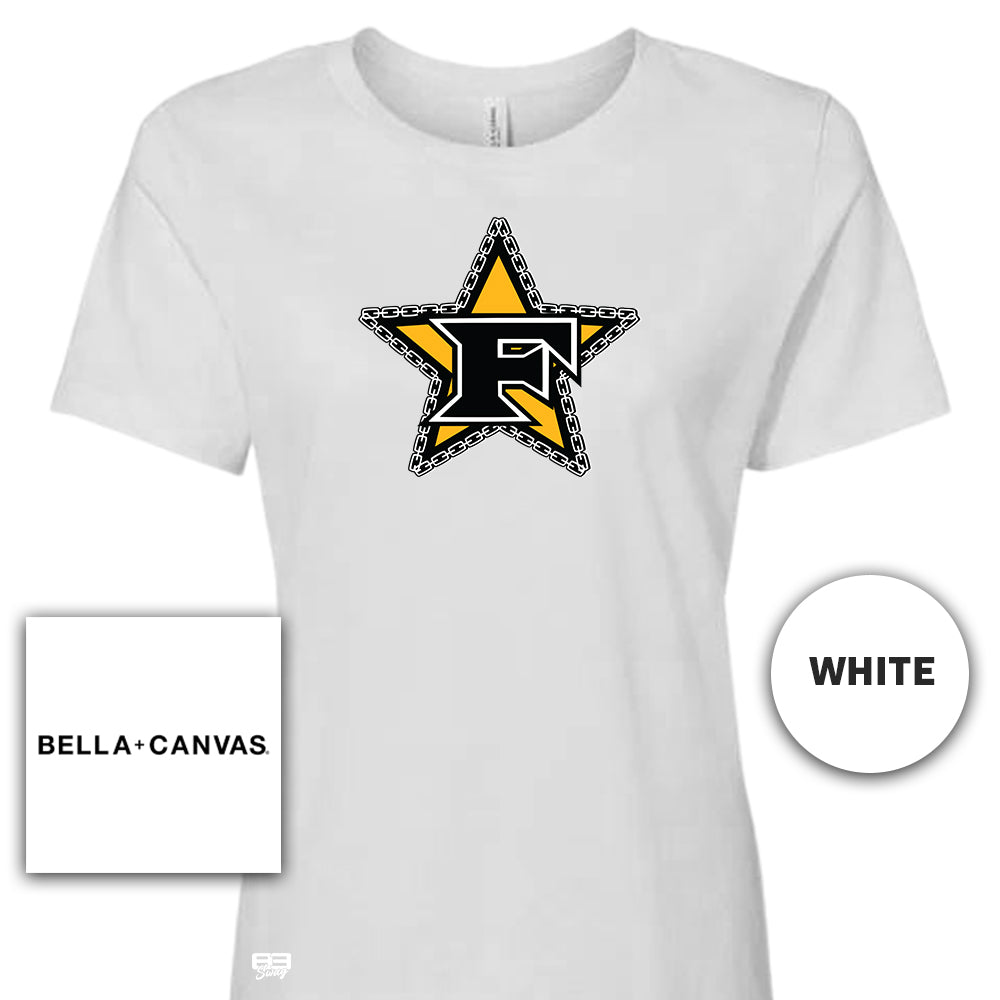 Bella + Canvas B6400 Women's Relaxed Jersey Short-Sleeve T-Shirt - 5 Star Mafia Baseball