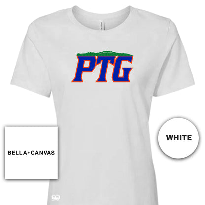 Bella + Canvas B6400 Women's Relaxed Jersey Short-Sleeve T-Shirt - Palatka TailGators Baseball V4