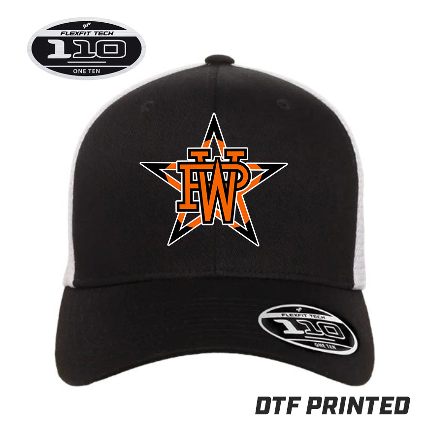 Flexfit 110M Adult 110reg Mesh Cap DTF PRINTED - Winter Park All-Stars