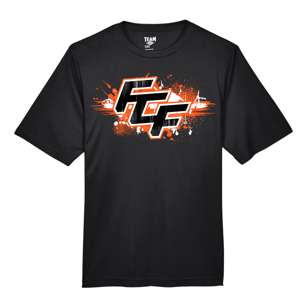 GLITCH - Team 365 Youth & Men's Zone Performance T-Shirt - FCF Flight Baseball