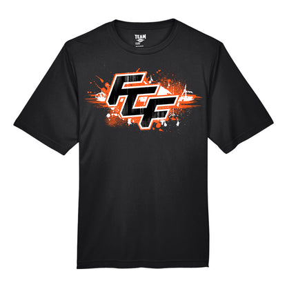 GLITCH - Team 365 Youth & Men's Zone Performance T-Shirt - FCF Flight Baseball