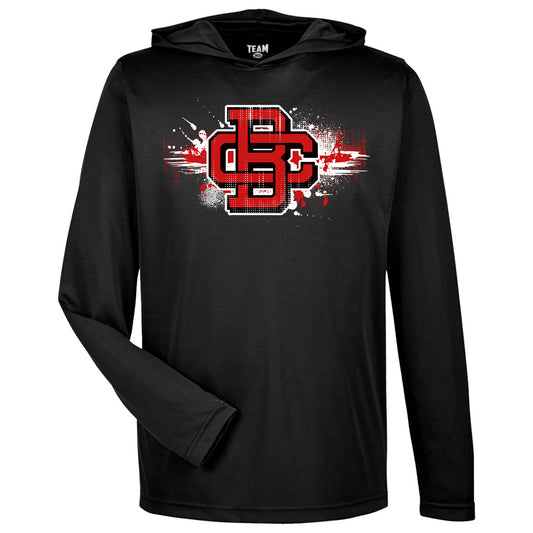 GLITCH - Team 365 Youth & Men's Zone Performance Hoodie - Creeks Baseball Club - CBC