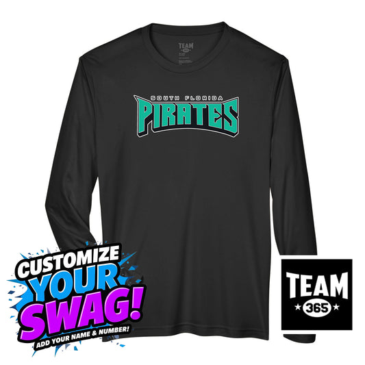 Team 365 Youth & Men's Zone Performance Long-Sleeve T-Shirt - South Florida Pirates