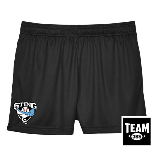 Team 365 TT11SHW Women's Zone Performance Short - Southwest Sting Baseball