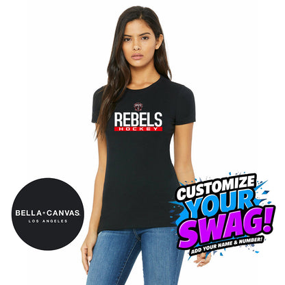 Bella + Canvas 6004 Women's The Favorite T-Shirt - Casco Bay Rebels Hockey