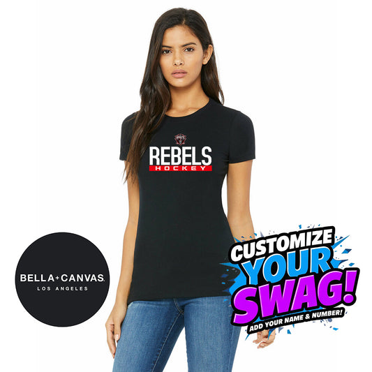 Bella + Canvas 6004 Women's The Favorite T-Shirt - Casco Bay Rebels Hockey