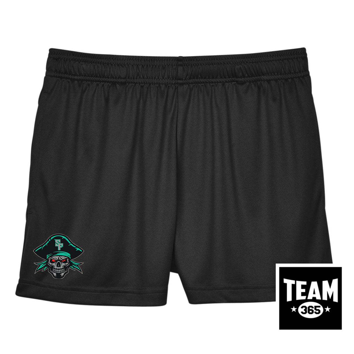 Team 365 TT11SHW Women's Zone Performance Short - South Florida Pirates