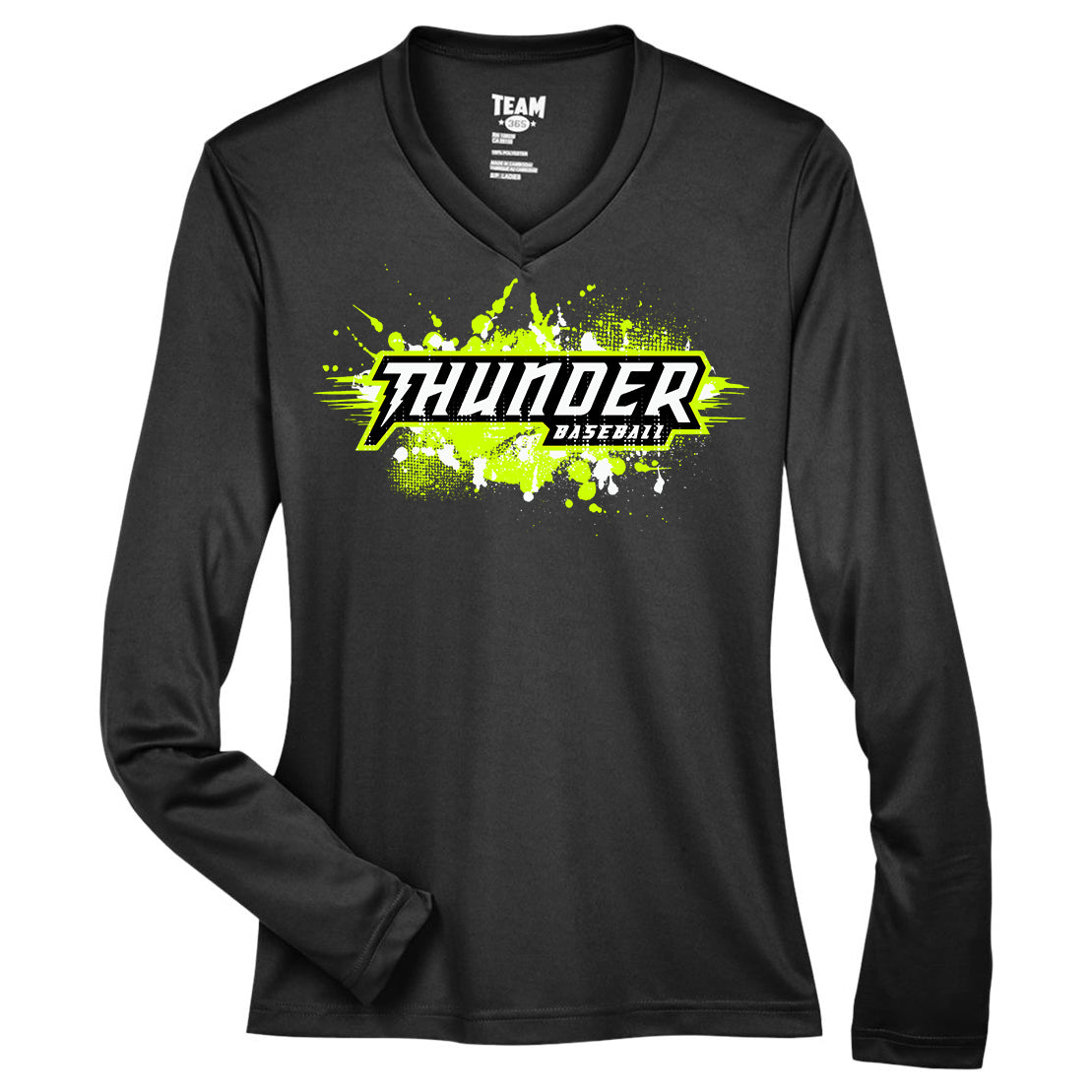 GLITCH - Team 365 TT11WL Women's Zone Performance Long-Sleeve T-Shirt - Ponte Vedra Thunder Baseball