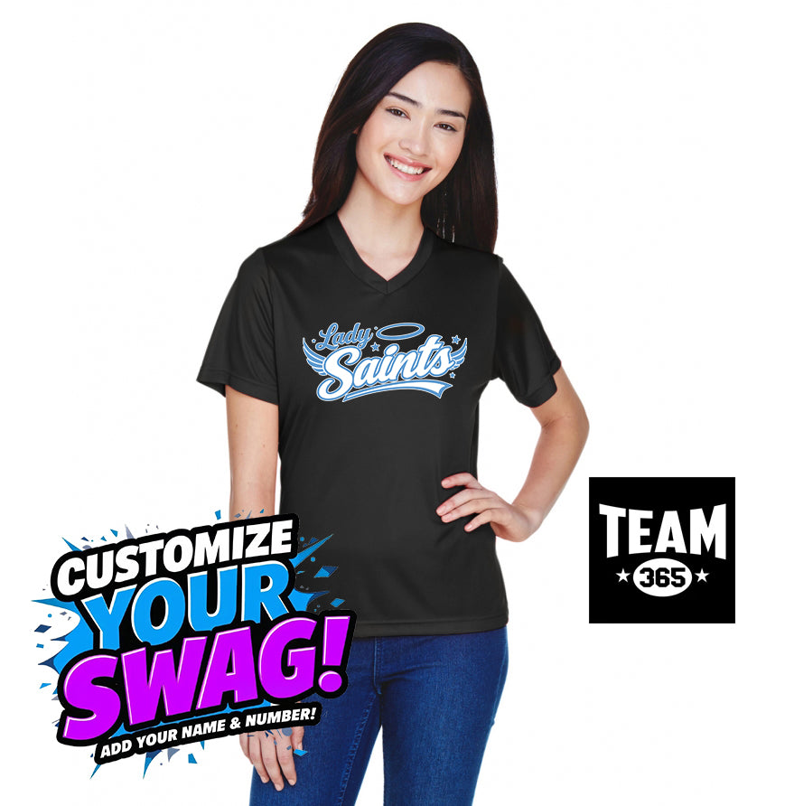 Team 365 TT11W Women's Zone Performance T-Shirt - Lady Saints Softball