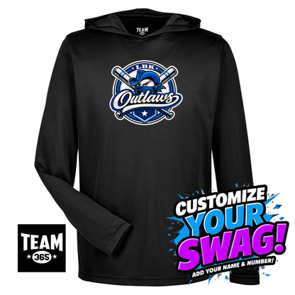 Team 365 Youth & Men's Zone Performance Hoodie - LBK Outlaws Baseball