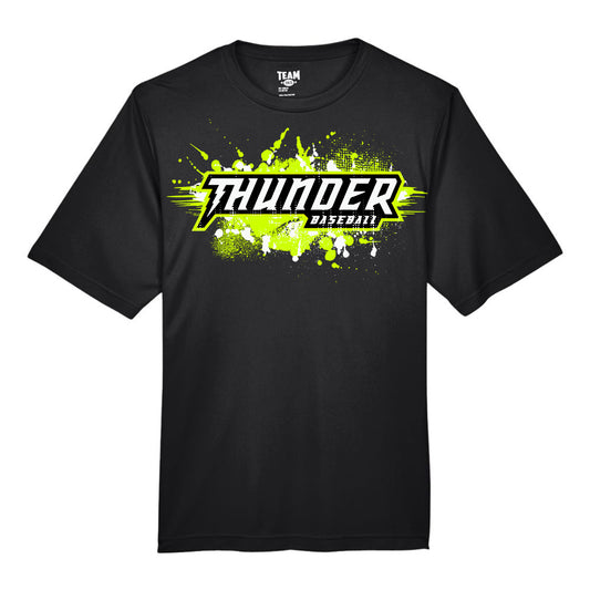 GLITCH - Team 365 Youth & Men's Zone Performance T-Shirt - Ponte Vedra Thunder Baseball
