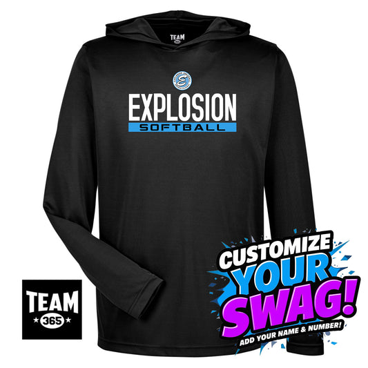 Team 365 Youth & Men's Zone Performance Hoodie - Explosion Softball