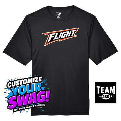 Team 365 Youth & Men's Zone Performance T-Shirt - FCF Flight Baseball