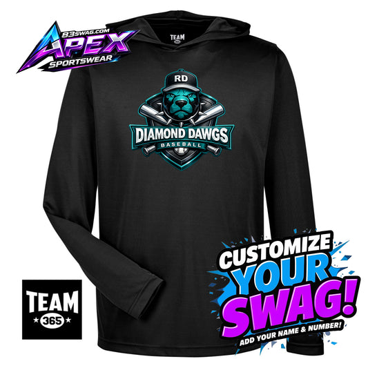 APEX Team 365 Youth & Men's Zone Performance Hoodie - Diamond Dawgs Baseball