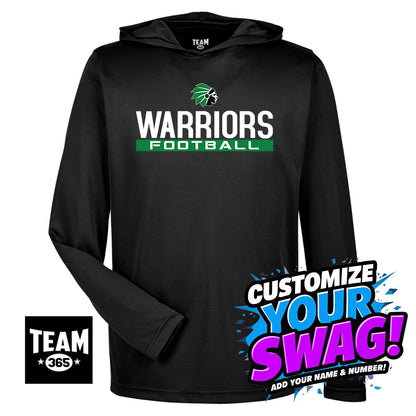 Team 365 Youth & Men's Zone Performance Hoodie - Hopatcong Warriors Football