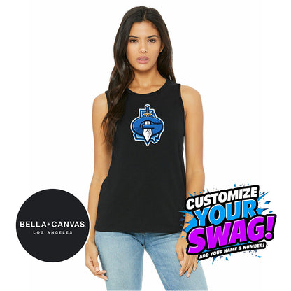 Bella + Canvas B6003 Women's Jersey Muscle Tank - Georgia Titans Elite Baseball