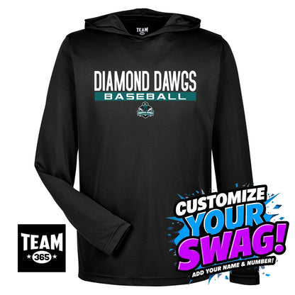 Team 365 Youth & Men's Zone Performance Hoodie - Diamond Dawgs Baseball