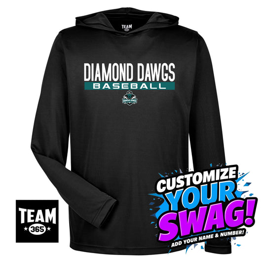 Team 365 Youth & Men's Zone Performance Hoodie - Diamond Dawgs Baseball