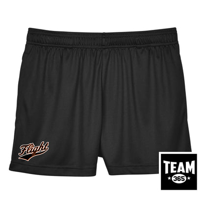Team 365 TT11SHW Women's Zone Performance Short - FCF Flight Baseball