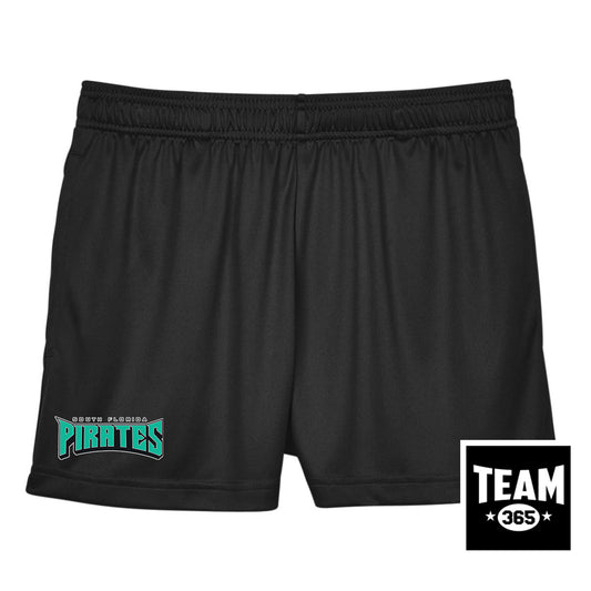 Team 365 TT11SHW Women's Zone Performance Short - South Florida Pirates