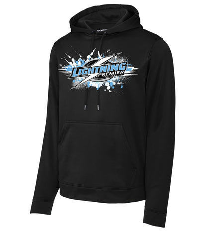 GLITCH - Sport-Tek Sport-Wick Fleece Hooded Pullover F244 - Lightning Premier Softball