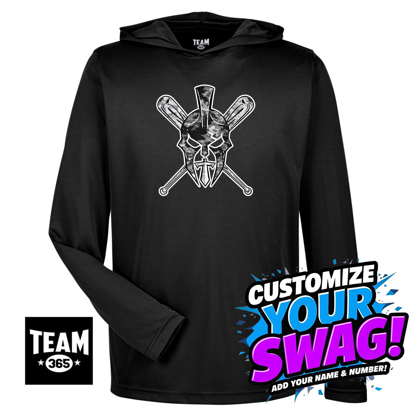 Team 365 Youth & Men's Zone Performance Hoodie - St. Johns Titans Baseball