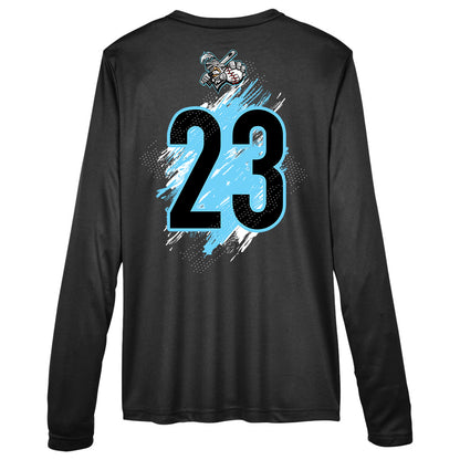 GLITCH - Team 365 TT11WL Women's Zone Performance Long-Sleeve T-Shirt - Knights Baseball