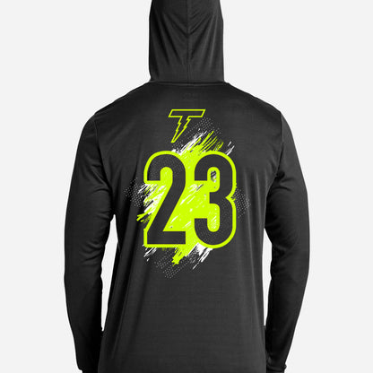 GLITCH - Team 365 Youth & Men's Zone Performance Hoodie - Ponte Vedra Thunder Baseball