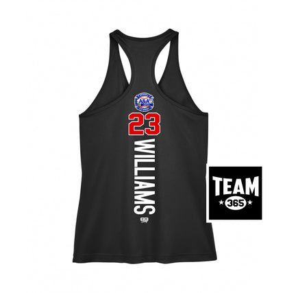 Team 365 TT11WRC Women's Zone Performance Racerback Tank - A&A Baseball Elite