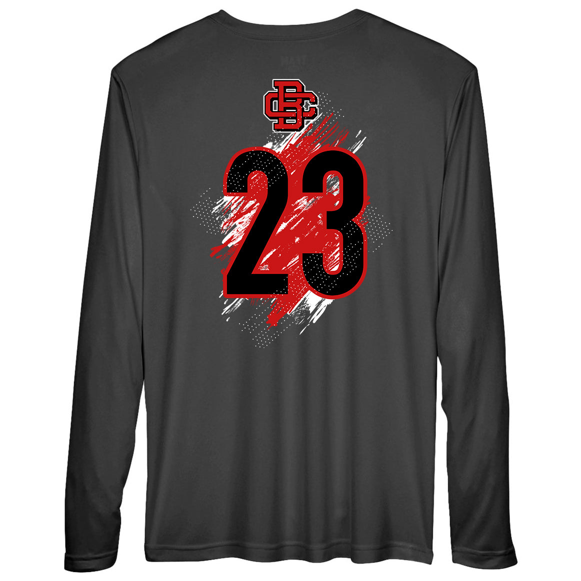 GLITCH - Team 365 Youth & Men's Zone Performance Long-Sleeve T-Shirt - Creeks Baseball Club - CBC