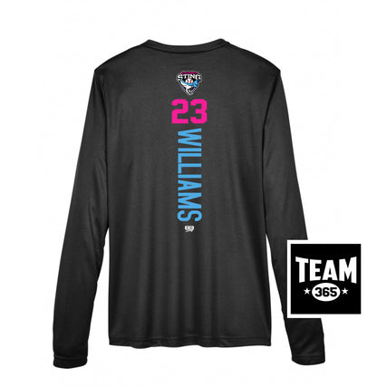 Team 365 TT11WL Women's Zone Performance Long-Sleeve T-Shirt - Southwest Sting Baseball