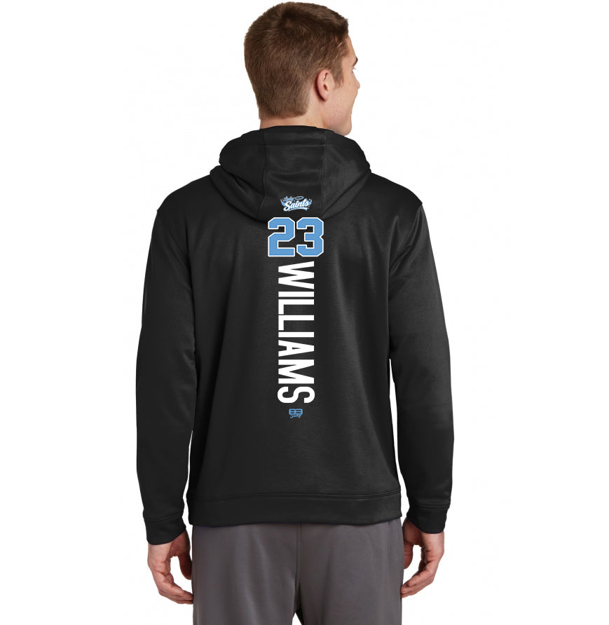 Sport-Tek Sport-Wick Fleece Hooded Pullover F244 - Lady Saints Softball