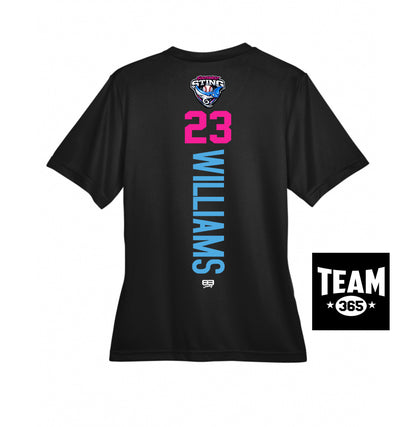 Team 365 TT11W Women's Zone Performance T-Shirt - Southwest Sting Baseball