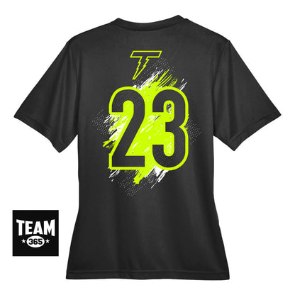 GLITCH - Team 365 TT11W Women's Zone Performance T-Shirt - Ponte Vedra Thunder Baseball