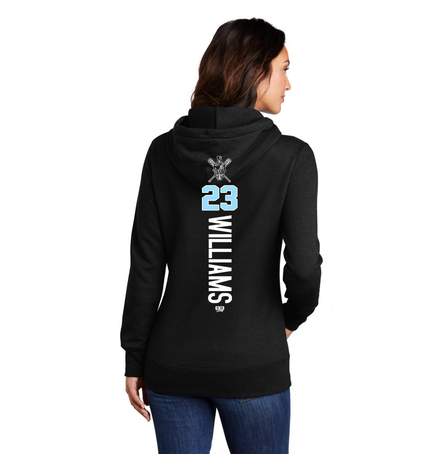 Port & Company Women's Core Fleece Pullover Hooded Sweatshirt LPC78H - St. Johns TItans Baseball