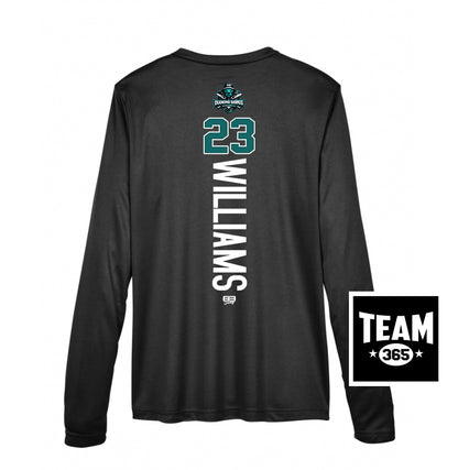 APEX Team 365 TT11WL Women's Zone Performance Long-Sleeve T-Shirt - Diamond Dawgs Baseball
