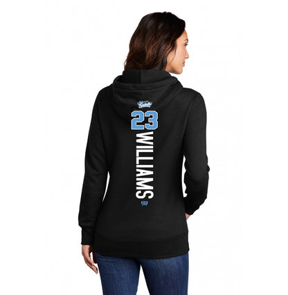 Port & Company Women's Core Fleece Pullover Hooded Sweatshirt LPC78H - Lady Saints Softball
