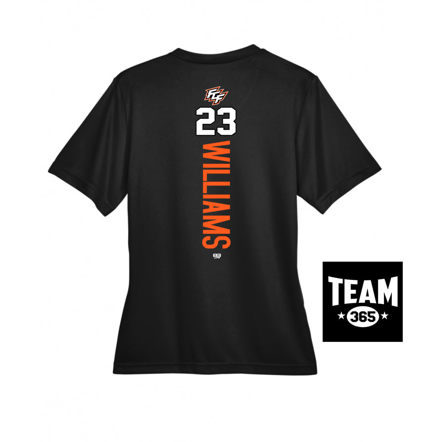 Team 365 TT11W Women's Zone Performance T-Shirt - FCF Flight Baseball